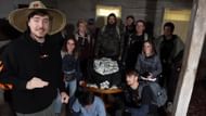 Karl Jacobs can be seen alongside Jake The Viking in the latter's last appearance on the channel (Image via MrBeast/YouTube)